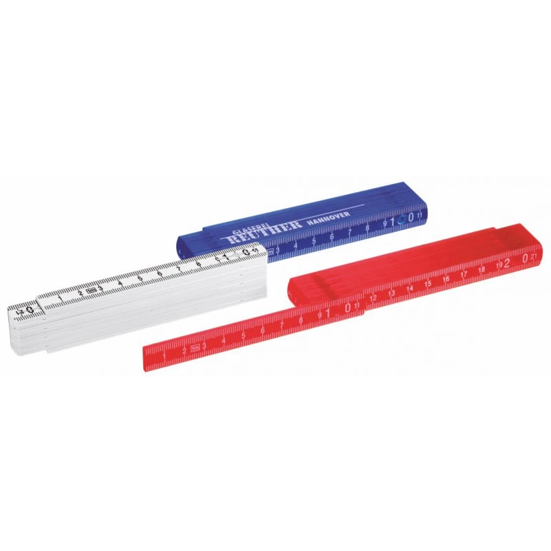 Kunststoff-Glieder-Zollstock 1 Meter (4c-bedruckt) 2