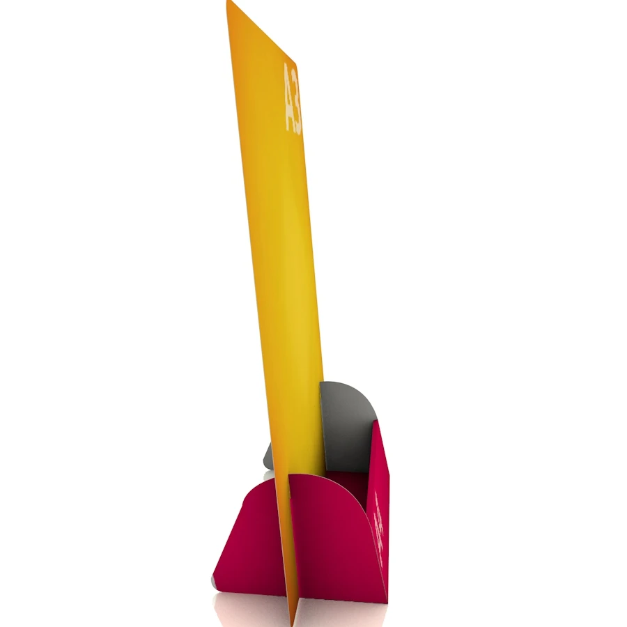 Display Aufsteller "Copenhagen" (A3 Display mit DIN A4 Regalfach) 1
