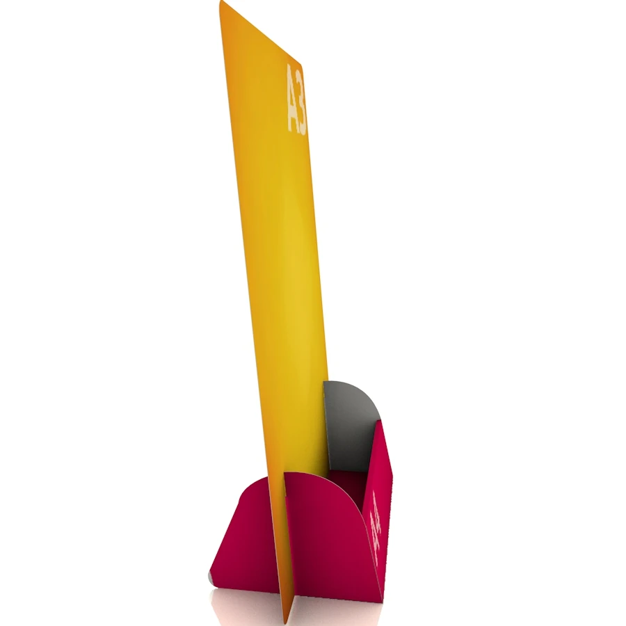 Display Aufsteller "Copenhagen" (A3 Display mit DIN A4 Regalfach) 3