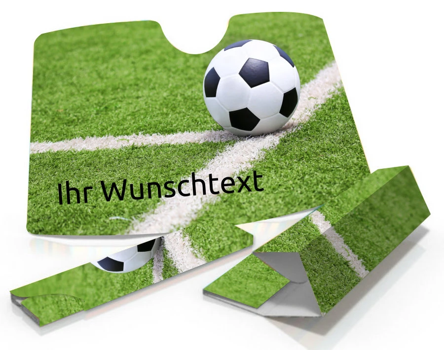 Design Nr. 14 Fussball mit Wunschtext