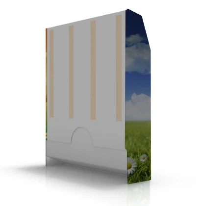 DIN A4 Flyerhalterung / Dispenser bedruckt 2