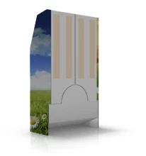 DIN A6 Flyerhalterung / Dispenser bedruckt 2