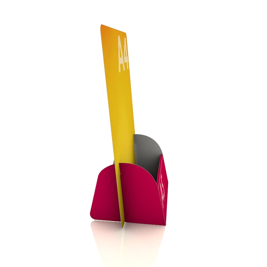 Display Aufsteller Kedros (A4 Display mit DIN A5 Regalfach) 3