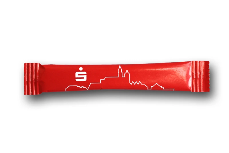 Zuckersticks mit Werbeaufdruck 1