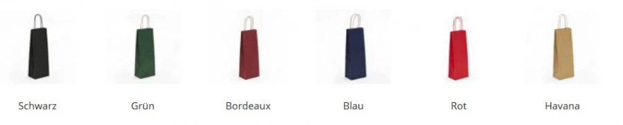 Mögliche Taschenfarben