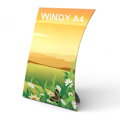 Tischaufsteller WINDY DIN A4 2