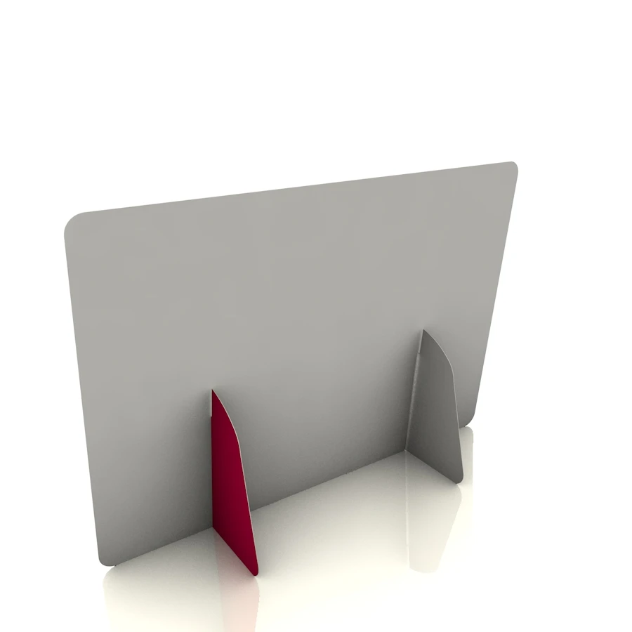Display Aufsteller "Vathy" (A4 Quer Display mit DIN A5 Regalfach) 3