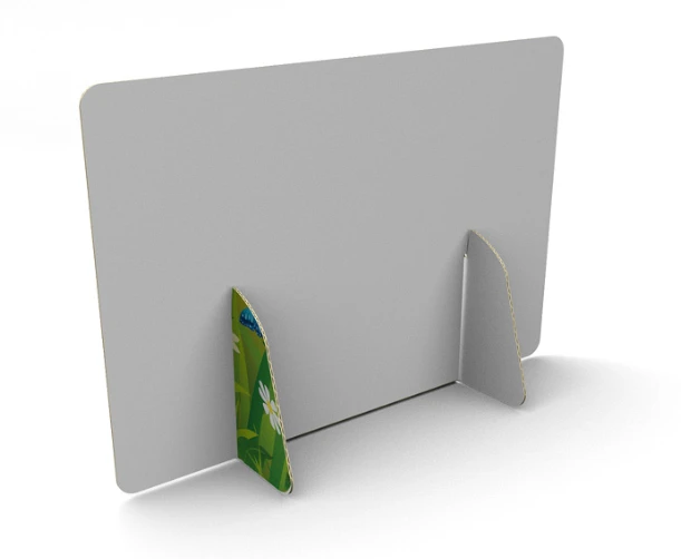 Display Aufsteller "Vathy" (A4 Quer Display mit DIN A5 Regalfach) 4